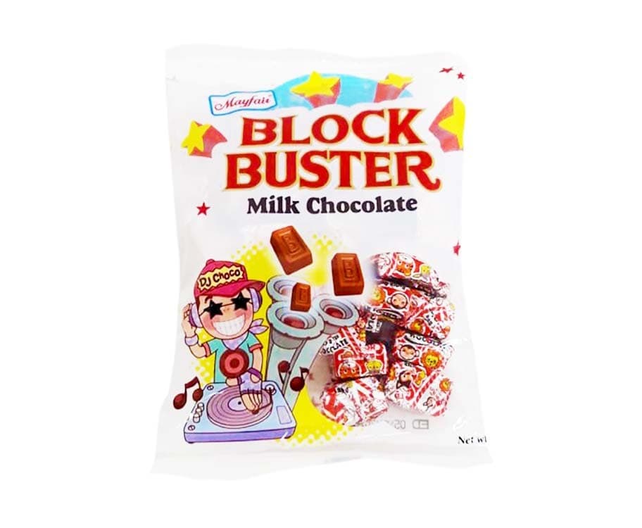 Mayfair Block Buster Milk Chocolate 45 Pieces 99g