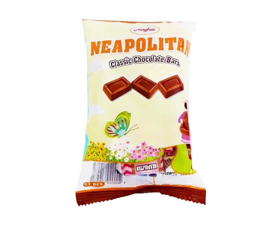 Mayfair Neapolitan Classic Chocolate Bars 22 Pieces 70g