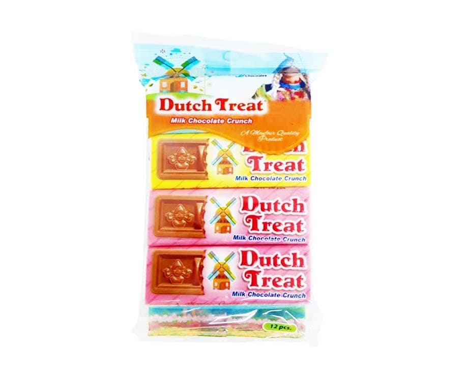Mayfair Dutch Treat Milk Chocolate Crunch 12 Pieces 138g
