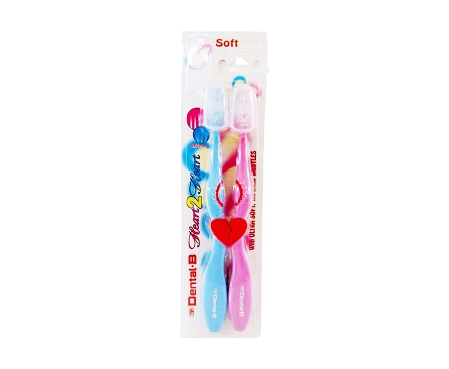Dental-B Heart 2 Heart with Ultra Soft Toothbrush Bristles
