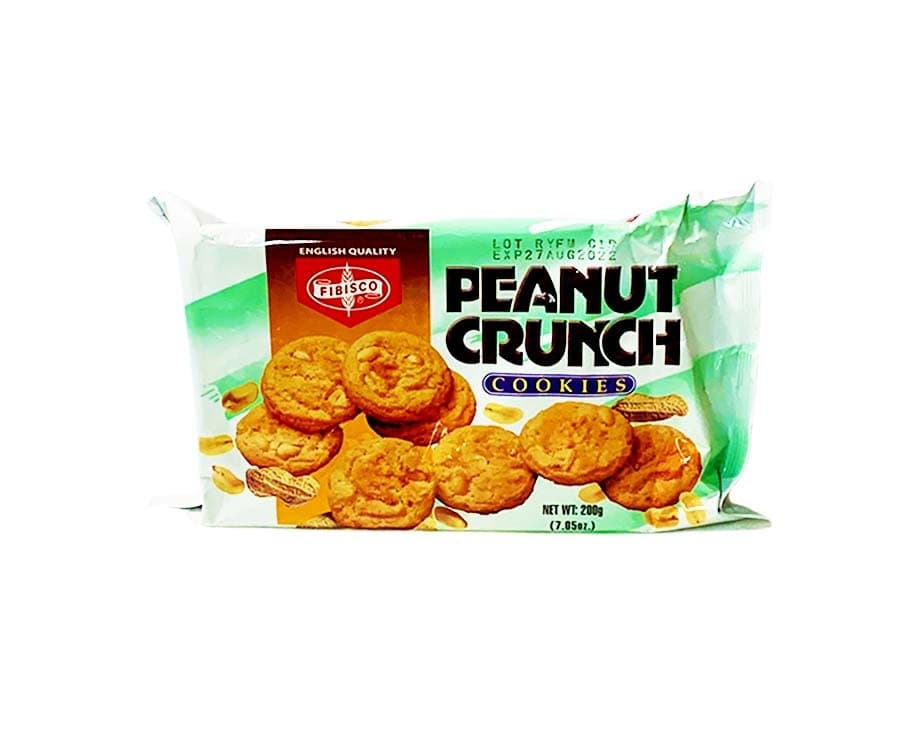 Fibisco Peanut Crunch Cookies 7.05oz (200g)