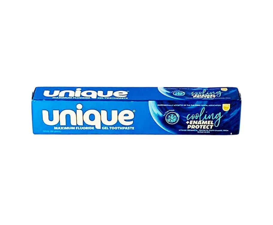 Unique Maximum Flouride Gel Toothpaste Icy Cool Fresh Cooling + Enamel Protection 50mL (66g)