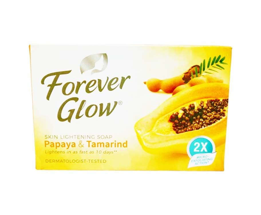 Forever Glow Skin Lightening Soap Papaya & Tamarind 125g