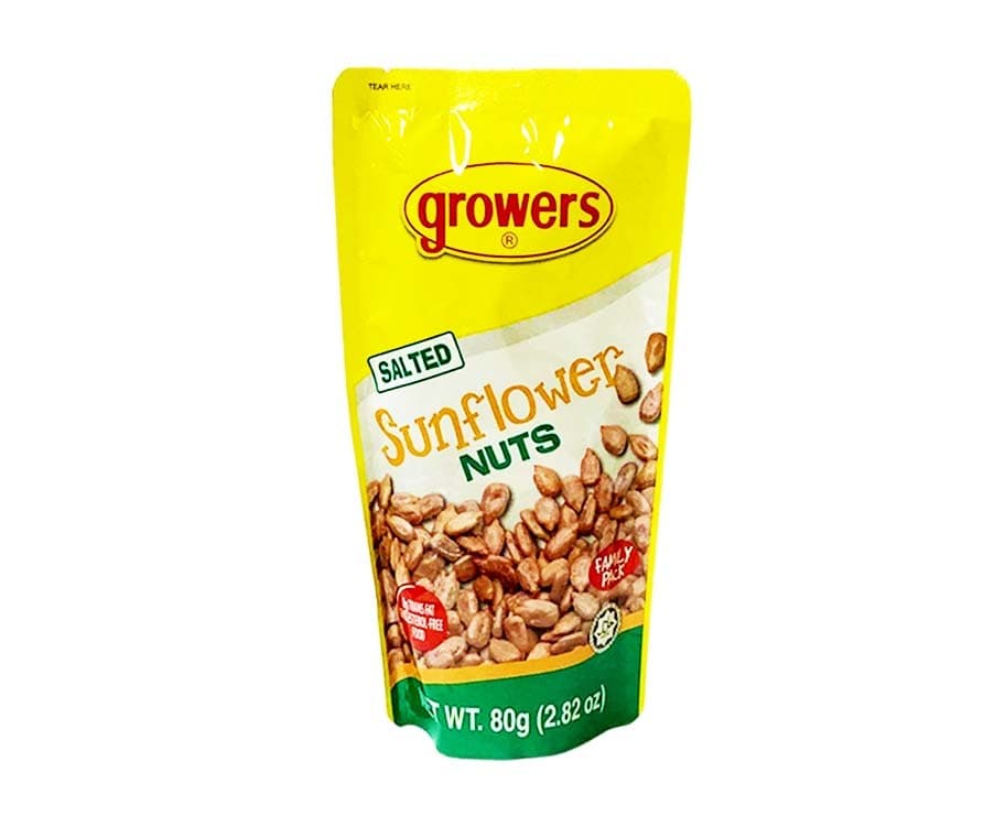 Growers Salted Sunflower Nuts Family Pack 2.82oz (80g)