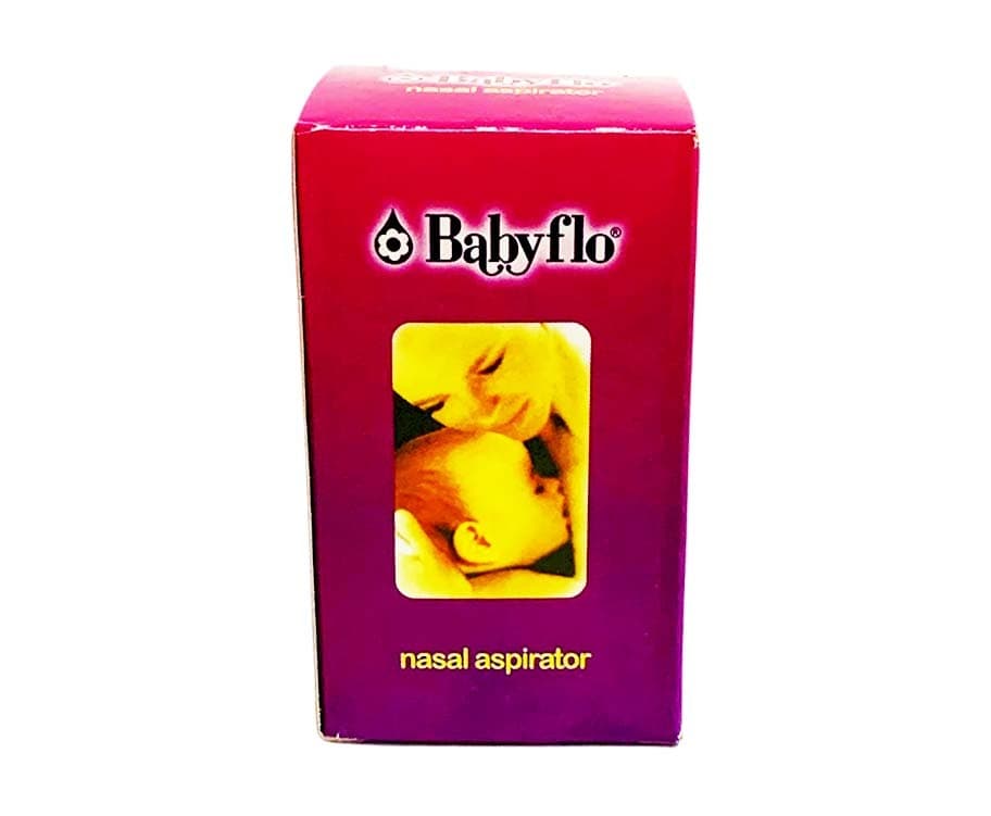 Babyflo Nasal Aspirator 1 Rubber Squeezer 1 Plastic Tip Plus 2 Extra Plastic Tips