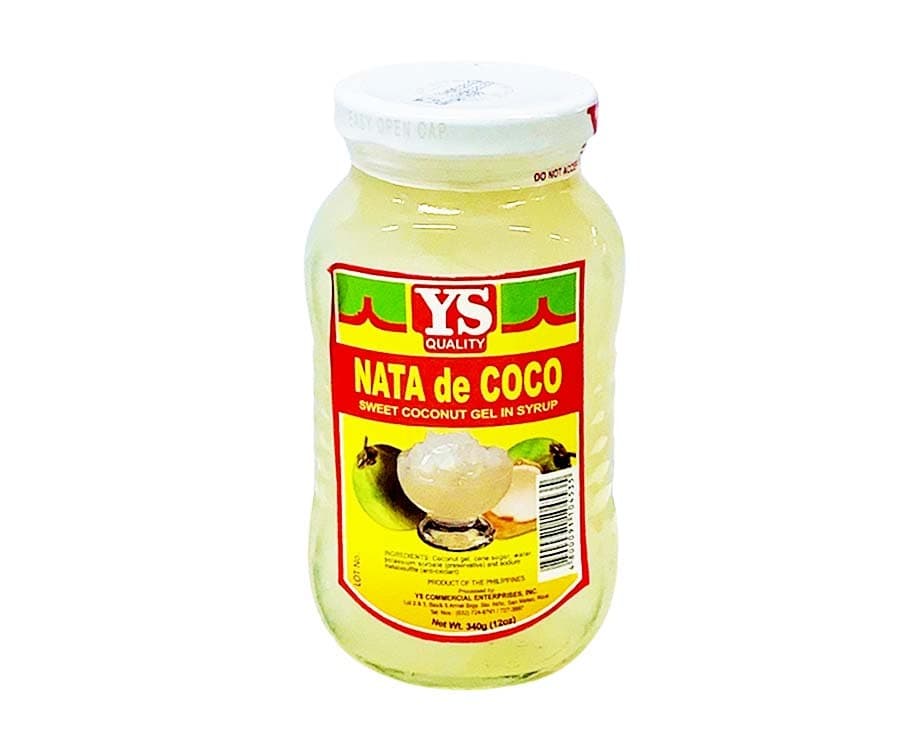 YS Nata De Coco Sweet Coconut Gel In Syrup 12oz (340g)