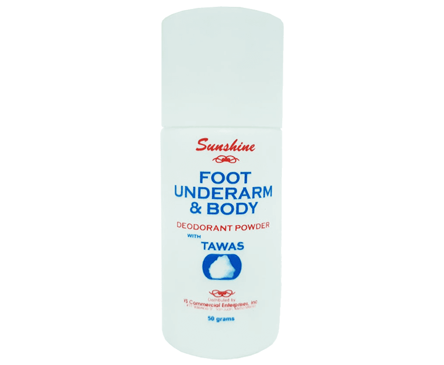Sunshine Foot Underarm & Body Deodorant Powder With Tawas 50g