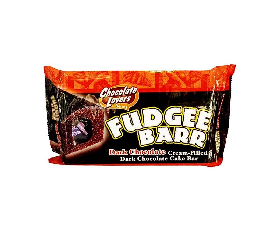 Fudgee Bar Dark Chocolate Cream-Filled Dark Chocolate Cake Bar (10 Packs x 38g) 380g