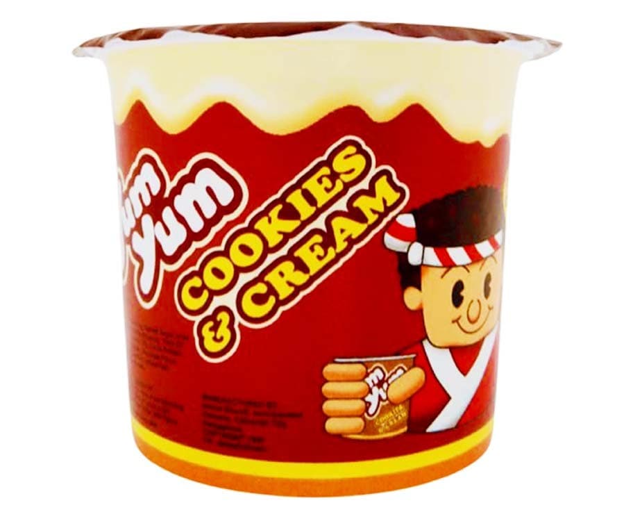 Island Biscuit Yum Yum Cookies & Cream Snack 25g