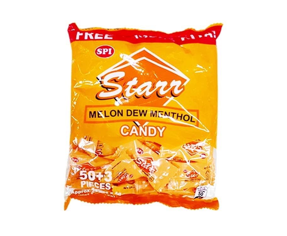 SPI Starr Melon Dew Menthol Candy 53 Pieces 212g
