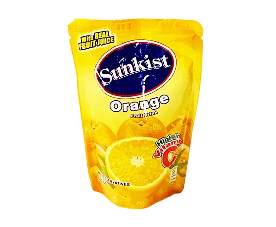 Sunkist Orange Fruit Drink 185mL
