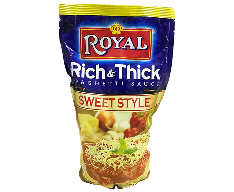Royal Rich & Thick Spaghetti Sauce Sweet Style 1kg