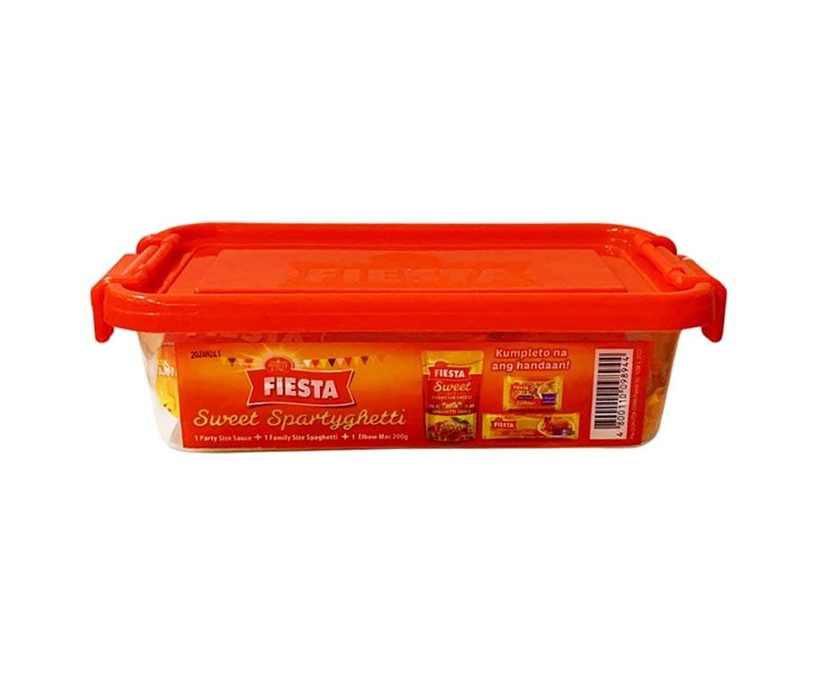 White King Fiesta Sweet Spaghetti (1 Party Size Sauce + 1 Family Size Spaghetti + 1 Elbow Mac 200g)