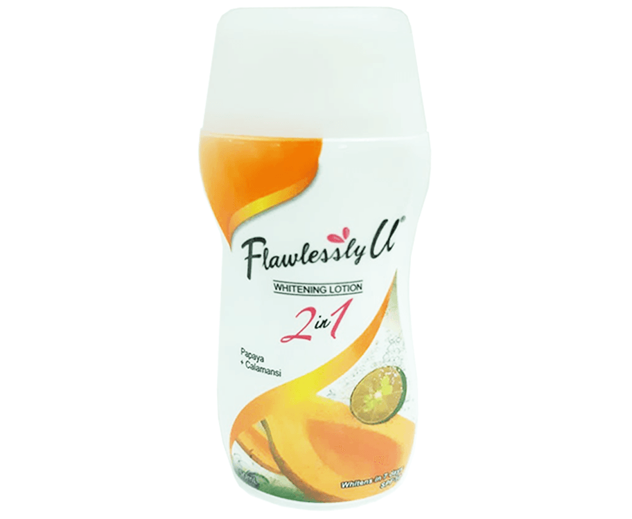 Flawlessly U 2-in-1 Whitening Lotion Papaya + Calamansi 50mL