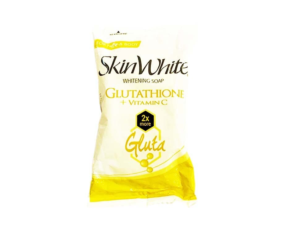 SkinWhite Whitening Soap Glutathione + Vitamin C For Face & Body 65g