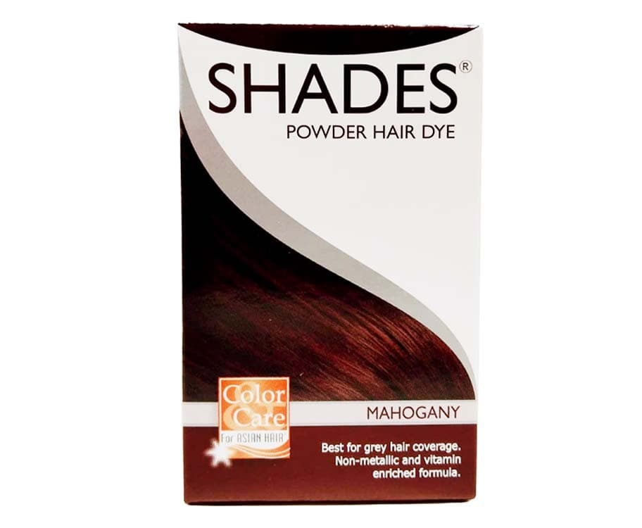 Shades Powder Hair Dye Mahogany 9g