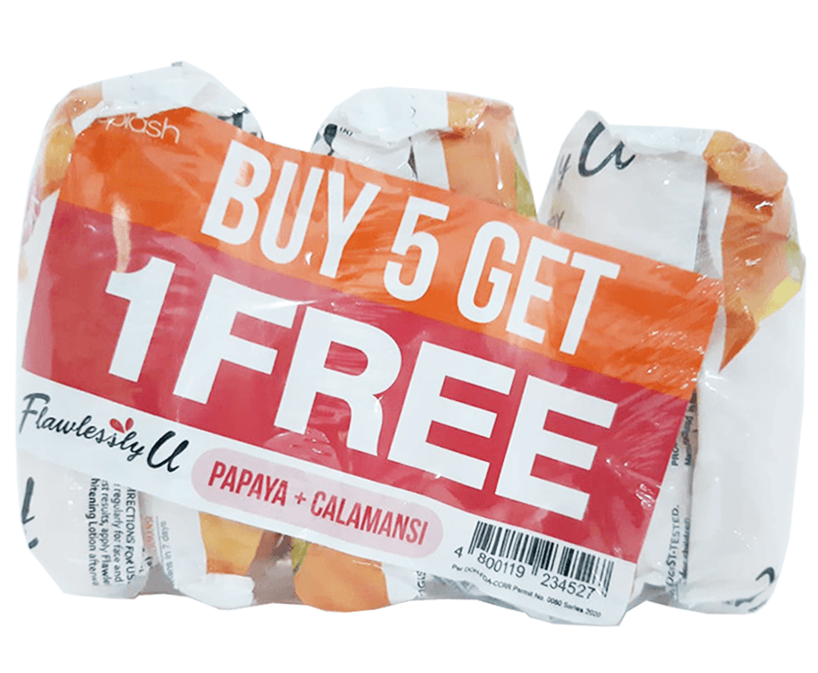 Flawlessly U Papaya + Calamansi ( 5+1 pack x 65g)