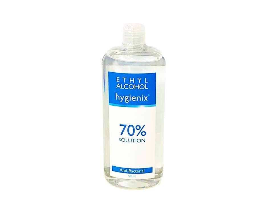 Hygienix Ethyl Alcohol 70% Solution Anti-Bacterial 500mL