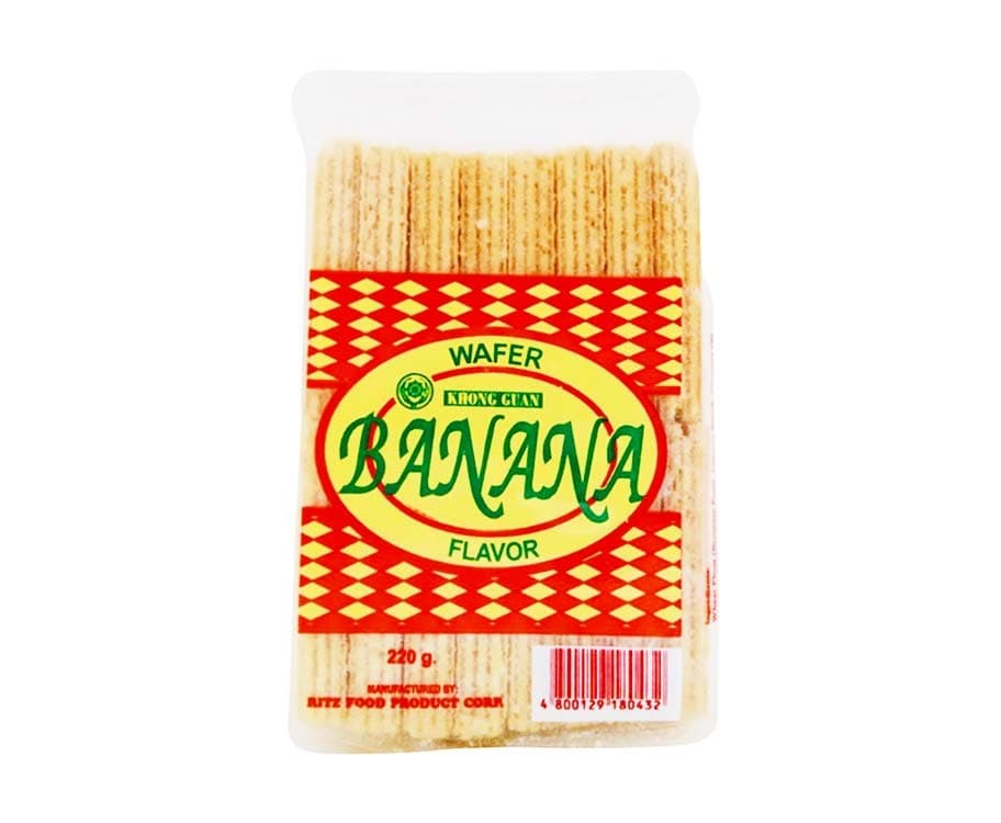 Khong Guan Wafer Banana Flavor 220g