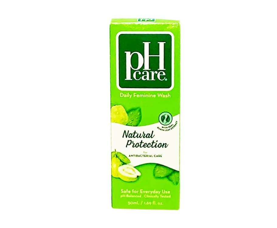 pH Care Daily Feminine Wash Natural Protection for Antibacterial Care 50mL