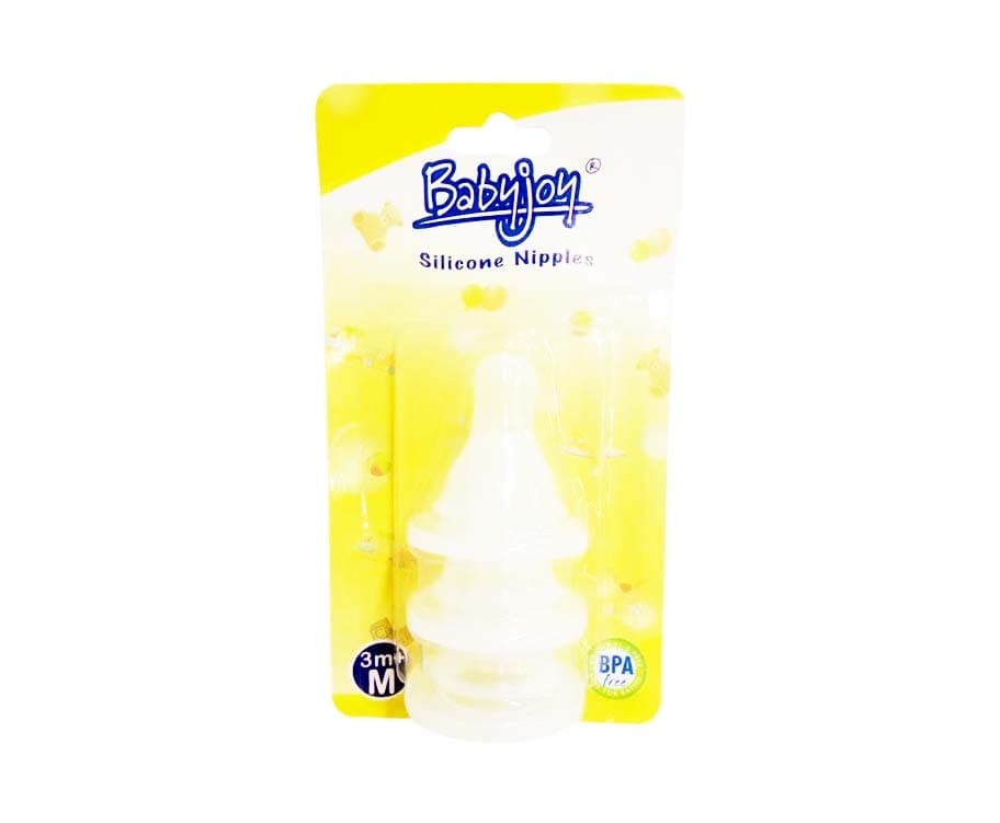 BabyJoy Silicone Nipples Medium 3m+