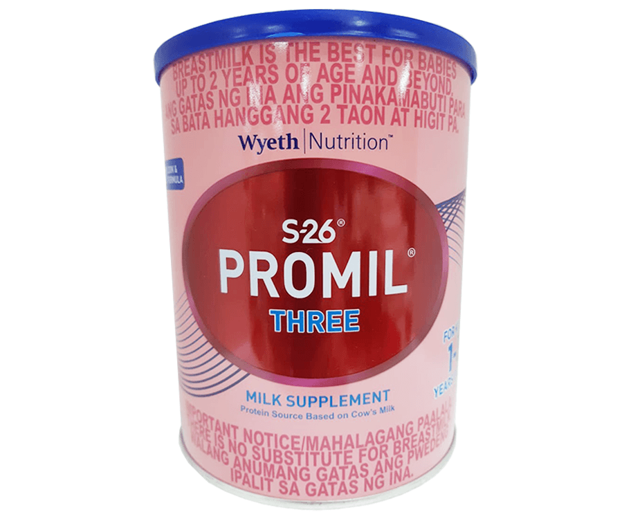 Wyeth Nutrition S-26 Promil Three Milk Supplement For Kids 1-3 Years Old 900g