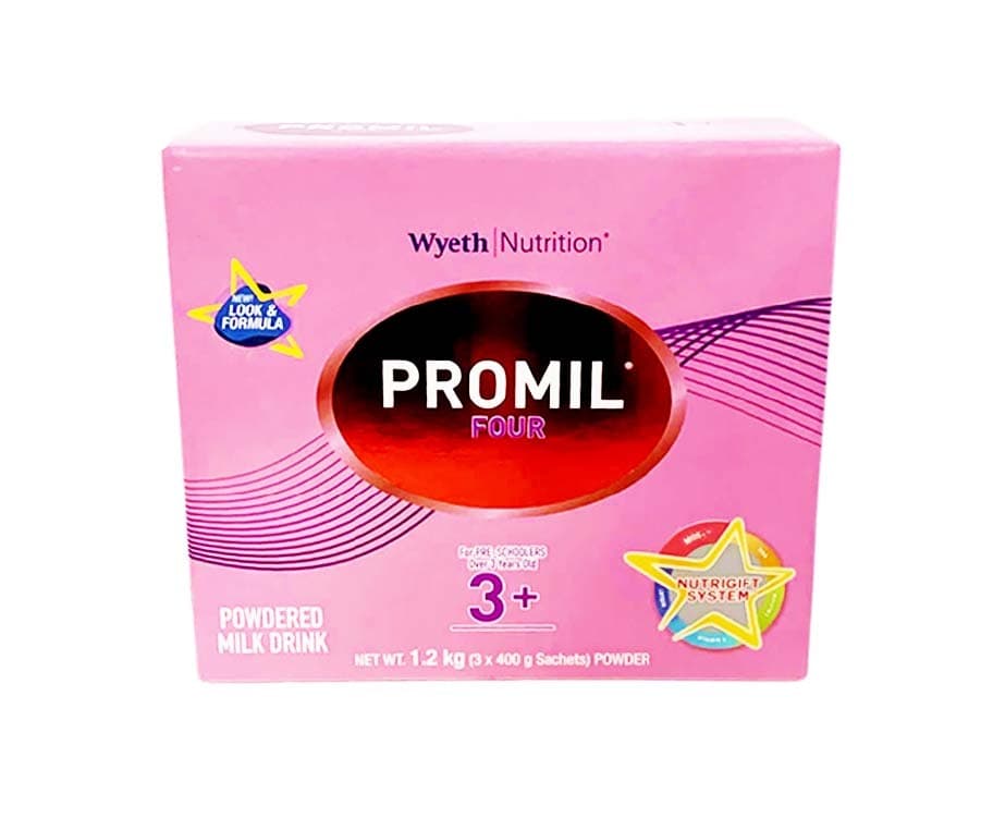 Wyeth Nutrition Promil Four For Pre-Schoolers Over 3 Years Old Nutigen System 1.2kg