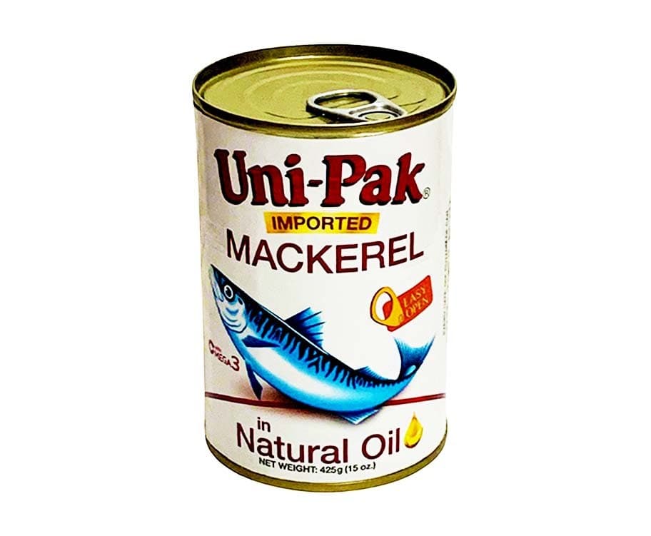 Uni-Pak Imported Mackerel in Natural Oil 15oz (425g)