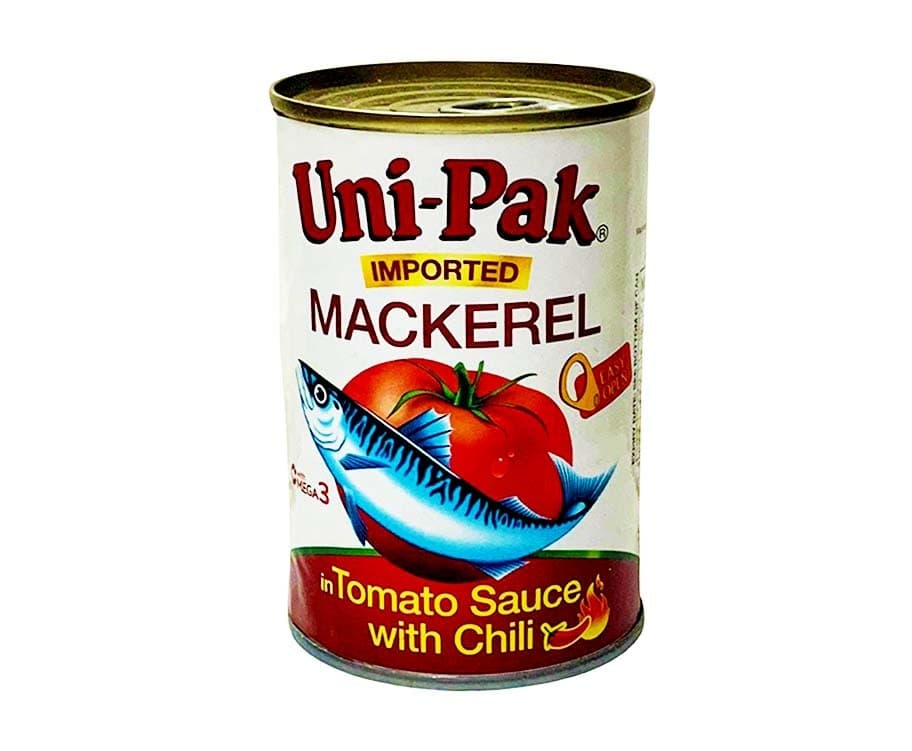 Uni-Pak Imported Mackerel in Tomato Sauce with Chili 425g