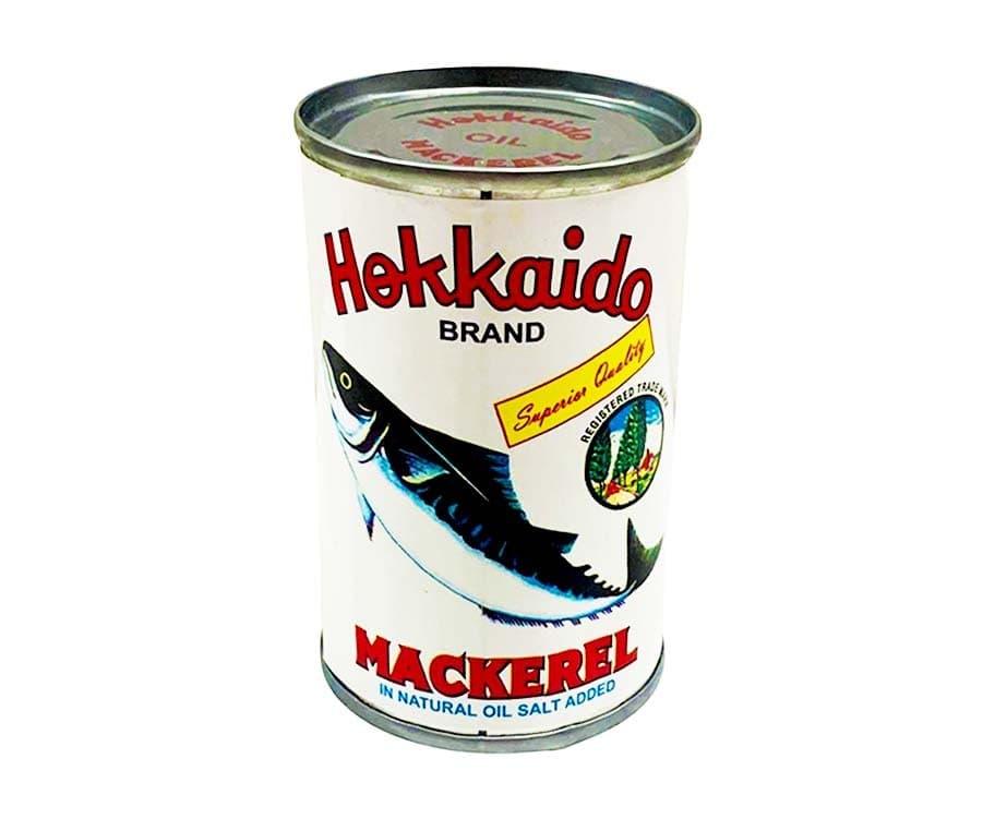 Hekkaido Mackerel in Natural Oil Salt Added 155g