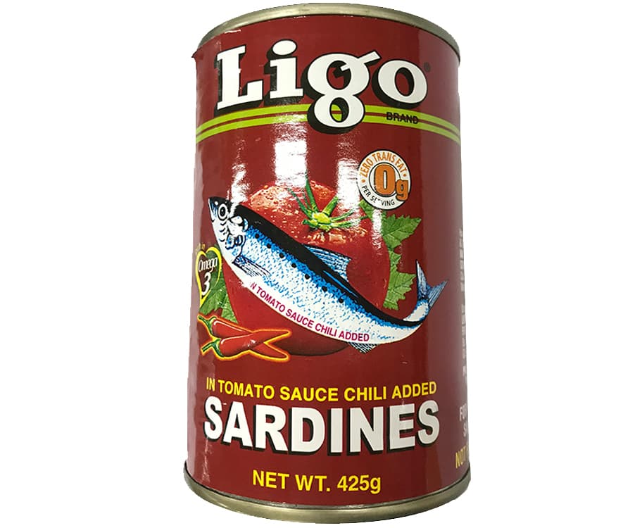 Ligo Sardines in Tomato Sauce Chili Added 425g