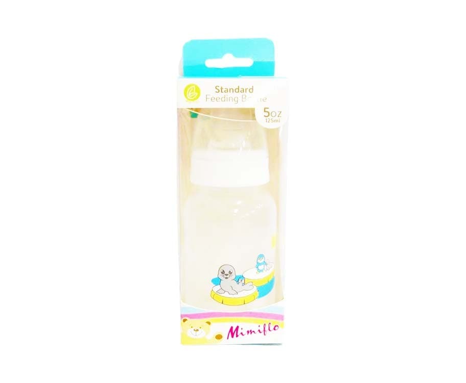 Mimiflo Standard Feeding Bottle White 5oz 125mL