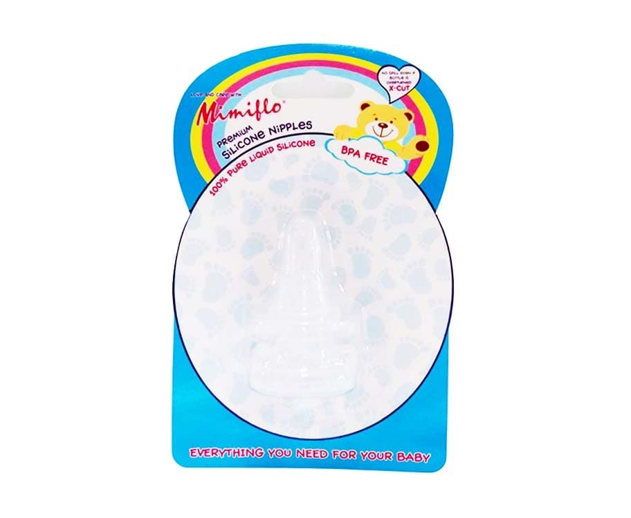 Mimiflo Premium Silicone Nipples 2s Xcut