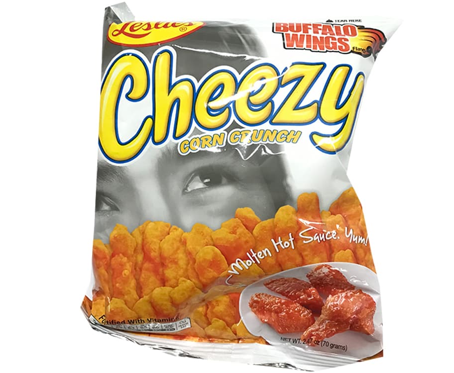 Leslie's Cheezy Corn Crunch Buffalo Wings 70g