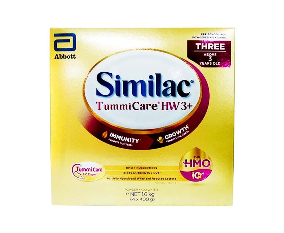 Abbott Similac TummiCare HW3+ Three Above 3 Years Old (4 Packs x 400g) 1600kg