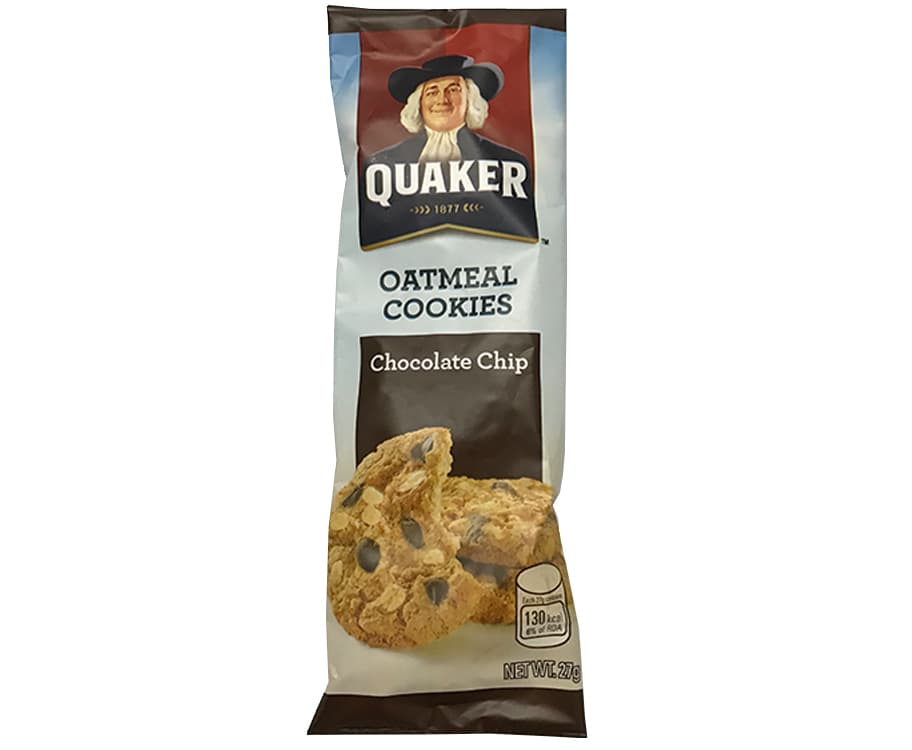 Quaker Oatmeal Cookies Chocolate Chip 27g