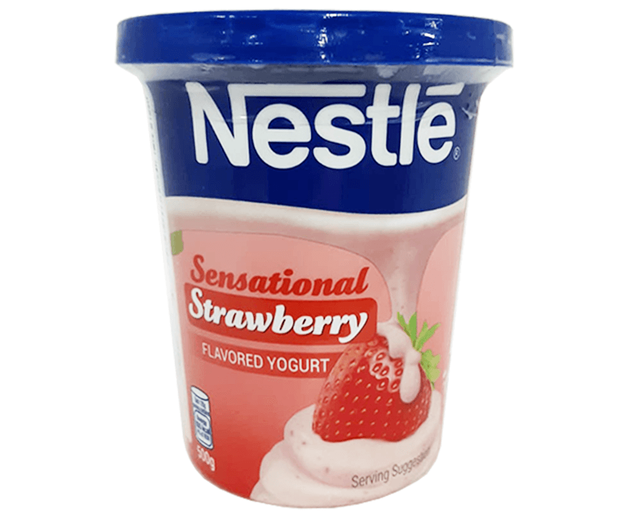 Nestlé Sensational Strawberry Flavored Yogurt 500g