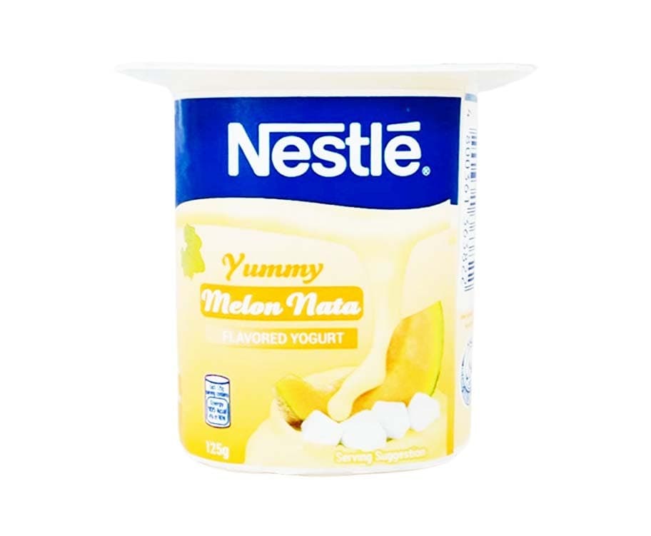 Nestlé Yummy Melon Nata Flavored Yogurt 125g