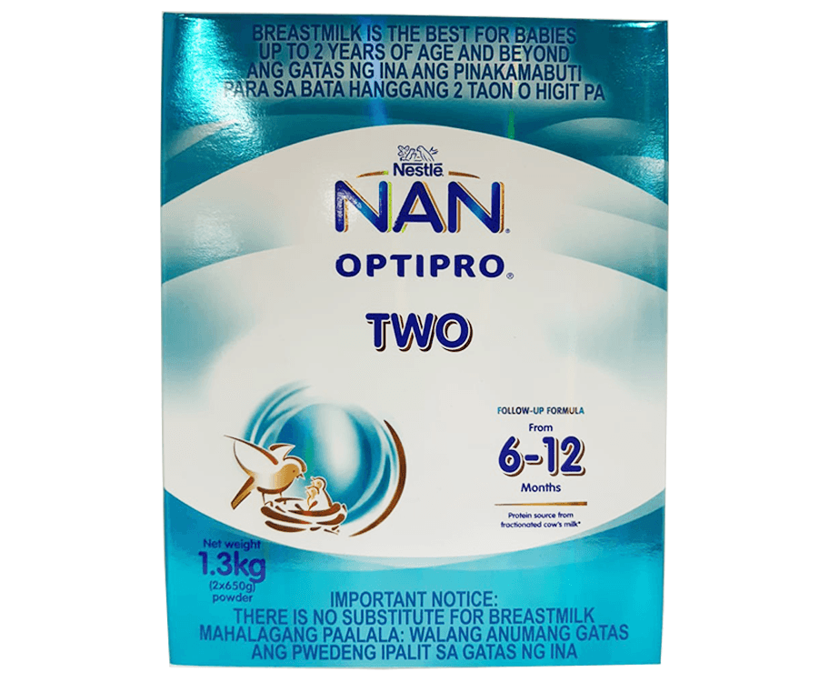 Nestlé NAN Optipro Two Follow-Up Formula From 6-12 Months 1.3kg