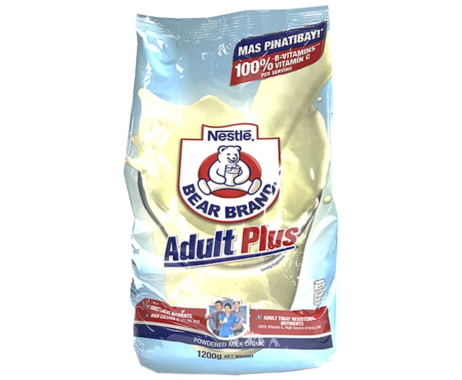 Nestlé Bear Brand Adult Plus Powdered Milk Drink 1200g