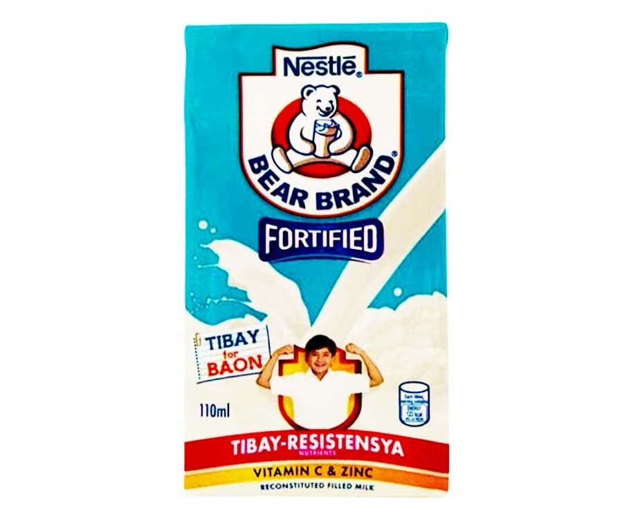 Nestlé Bear Brand Fortified Reconstituted Filled Milk 110mL