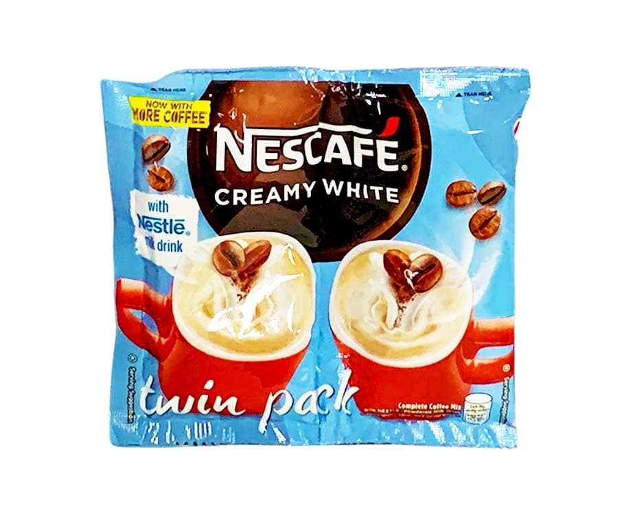 Nescafé Creamy White Complete Coffee Mix Twin Pack 58g