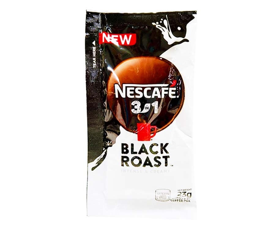 Nescafé 3-in-1 Black Roast Intense & Creamy 23g