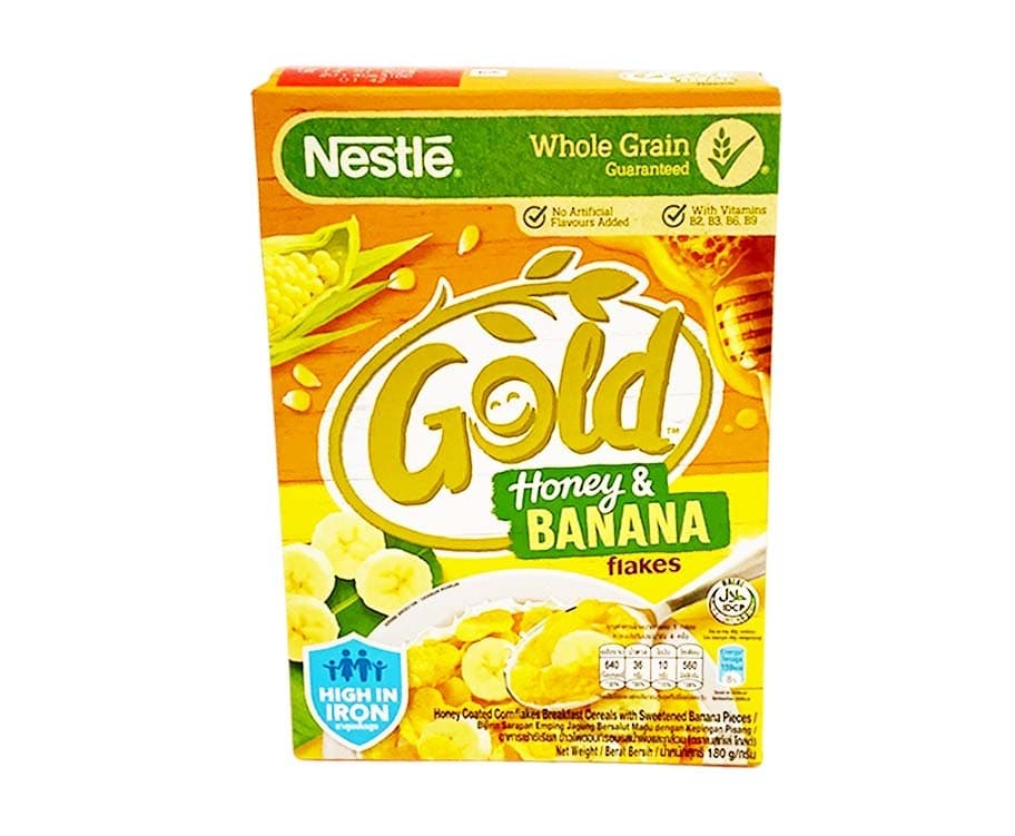 Nestlé Gold Honey & Banana Flakes 180g