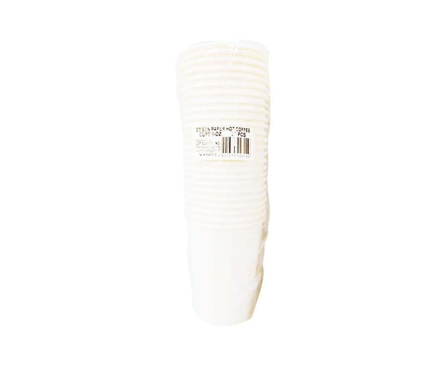Edison Hot Coffee Paper Cups 8oz 25 Pieces