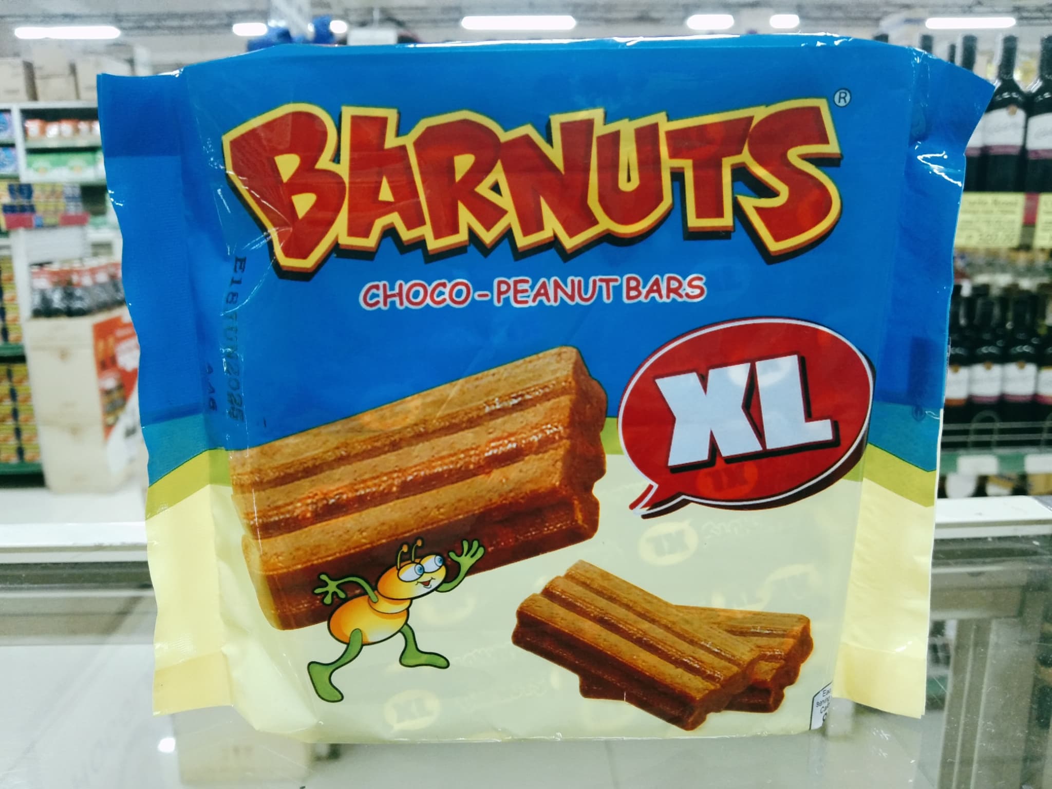 Barnuts Choco-Peanut Bars XL 256g(16pcs. x 16g)