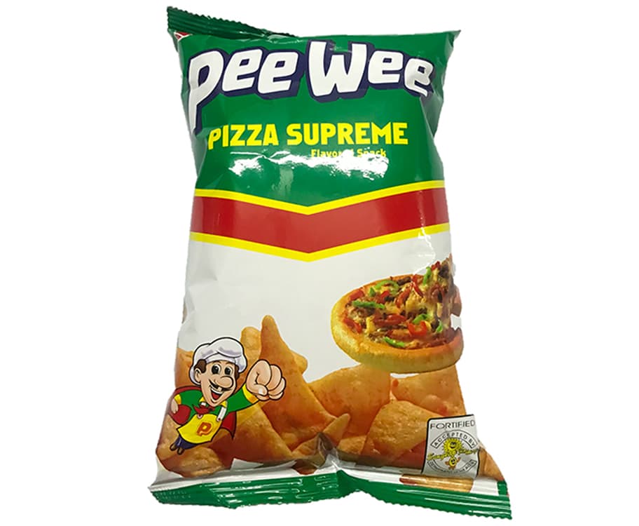 Nutri Snack PeeWee Pizza Supreme Flavored Snack 60g