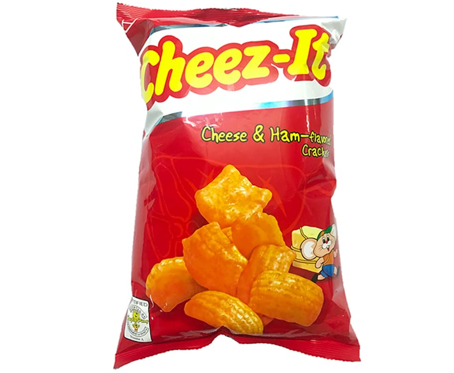 Nutri-Snack Cheez-It Cheese & Ham-Flavored Crackers 95g