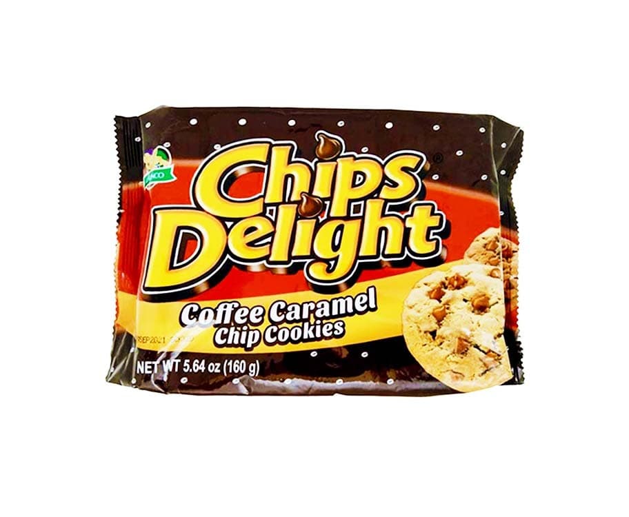 Galinco Chips Delight Coffee Caramel Chip Cookies 160g (5.64 Oz)