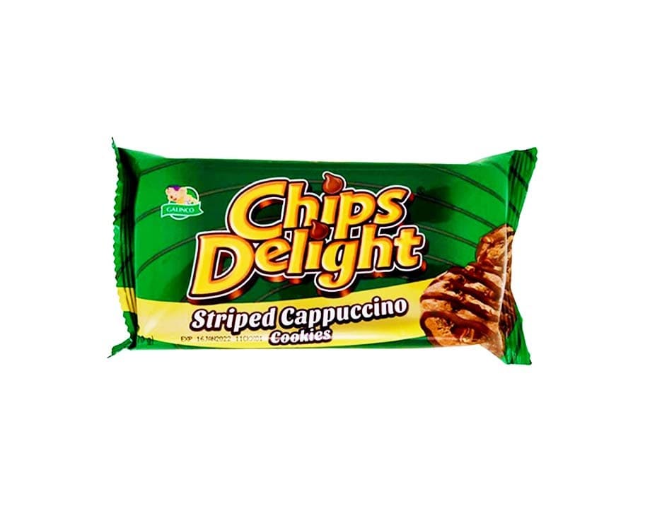 Galinco Chips Delight Striped Cappuccino Cookies 70g